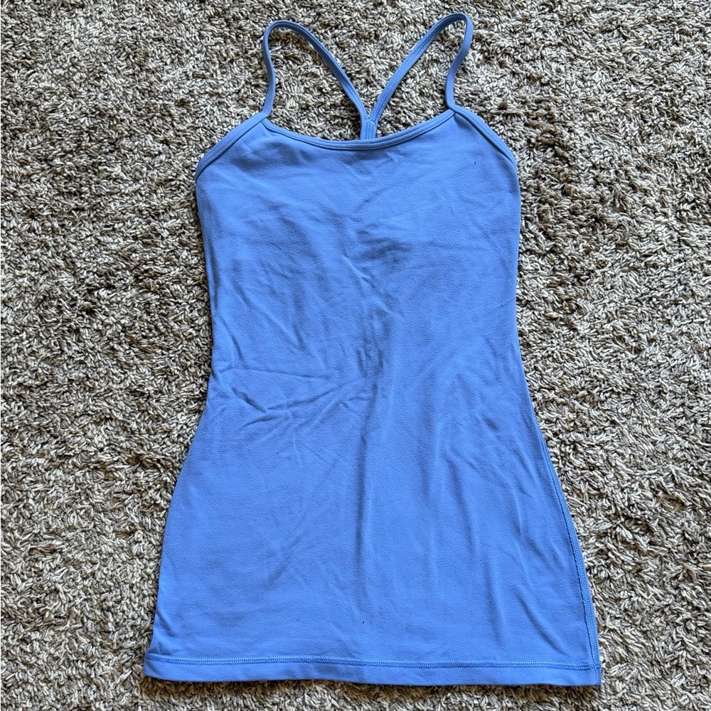 Lululemon Flow Y Tank – Size 2 – Periwinkle Blue
